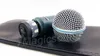 Alta calidad BETA58 !! Micrófono dinámico de mano Vocal Micrófono Beta58 Microfone supercardioide Beta 58 A Mic