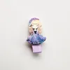 New Plastic Hair Clips for Baby Girls Wholesale Hotsale Princess Girls Acrylic Barrettes Kids Hairpin