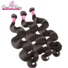 Greatremy Peruwian Hair 3 Bundles Virgin Human Hair Weave Falel Fave Wave Włosy Włosy rozszerzenie Naturalne kolor 4100980