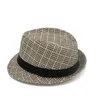영국 스타일 남자 여성 재즈 모자 모자 페도라 모자 신사 숙녀 여러분 야외 모자 밀짚 Sunhat 성능 모자 유니섹스