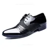 Men Dress Shoes Men Business Flat Shoes Black Brown Breathable Low Top Men Formal Office Shoes Plus Size