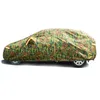 Vattentät Camouflage Car Cover Outdoor Sun Protection Cover för Car Reflektor Damm regn Snö Protective SUV SUVAN FULL