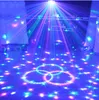 9 colori 27W sfera magica di cristallo lampada da palco a led 21 modalità luce laser da discoteca luci da festa controllo del suono proiettore laser di Natale4872721