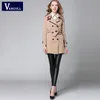 Toptan-2017 Yeni Moda Rüzgarlık Kadın Bahar Sonbahar Ceket Büyük Boyutları Giyim Parka Kadınlar Coats Pamuk Hoodies Ceket 3XL
