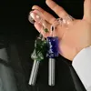 Pipes à fumer Aeecssories Narguilés en verre Bongs épissé beauté colorée pot incurvé