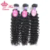 Queen Hair Virgin Malese Onda Profonda Estensioni Dei Capelli Vergini Malesi Capelli Vergini Ricci 2 pz lotto 8quot28quot100gpiece 1B2289614