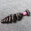 Bella ® Unprocessed Brazilian Virgin Loose Wave Hair Double Weft Natural Black Color Dyeable Wavy Extensions 4pcs/lot
