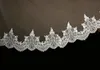 New Hight Qualityr Cheap Best Sale One Layer Chapel White Ivory Lace Applique veil Bridal Head Pieces For Wedding Dresses