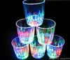 Staneliness färgglad led kopp blinkande skott glas led plast lysande kopp neon cup födelsedagsfest natt bar bröllop dryck vin flash liten kopp gp74