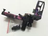 1PK Tiro con l'arco Compound bow 5 spille in fibra ottica prua con luce viola TP6550-PINK CAMO