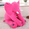 Vendita al dettaglio 2017 Elephant Cuscino Bambola Bambino Bambini Sleep Pillow Regalo di compleanno Ins Lumbar Pillow Naso lungo Bambola Elefante Elefante Peluche 30cm