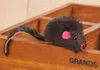 Pele de coelho falso rato animal de estimação gato brinquedos mini engraçado brincando brinquedos para gatos gatinho g1047