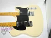 Custom Shop Cream Double Neck Electric Guitar Maple fingerboard free shipping