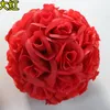 Kissing ball Wedding silk Pomander Encrypt hanging flower ball decorate artificial flower decoration for wedding party market supplies FB011