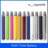 Ego Büküm Pil Ayarlanabilir Gerilim E-sigara Elektronik Sigara Ego MT3 CE4 Atomizer 510 eGo için MT3