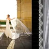 Romantic High Quality Two Meter Long Bridal Wedding Veil Soft Tulle Lace One Layer Po Hair Accessory Cover Veils New Style 1529571