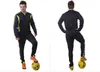 Camiseta de fútbol Ropa para trotar Suéter para hombres Camisetas de portero Camisa de manga larga Pantalones cortos Ropa de entrenamiento de fútbol para adultos atléticos