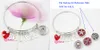 New Arrival Interchangeable Red Crystal Heart Initials Letter BELIEVE Charms Wire Expandable Snaps Bangles Bracelets for women