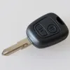 High quality plastic car remote key shell case for peugeot 206 2 buttons remote key blank cover62564714884199