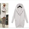 캐주얼 여성 코트 재킷 긴 소매 포켓 긴 코트가 ouc2034 착실히 보내다 패션 가을 겨울 숙녀 상판