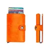 Mini portafoglio con porta carte di credito automatico Porta carte di credito Organizer Porta carte Protettore Portafogli uomo