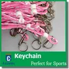 2017 NUOVE DONNE Pink LANYARD PORTACHIAVI consapevolezza del cancro al seno LANYARD