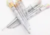 Mermaid Unicorn Screw Diamonds Maghup Brush Conjunto 5pcs 7pcs 10pcs Face olhe olho Professional Kit de pincel Tools4963208