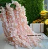 Düğün Centerpieces Süsleri Buket Garland Ev Süs için Yapay Wisteria Vine Rattan İpek Çiçek 1.64 Metre