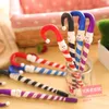 Creative Cartoon Snowman Christmas Ball Pen Lovely Paraply Pen Studenter Presentpapper Partihandel Pris