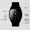 M26 smartwatches bluetooth relógio inteligente para celular android com display led music player pedômetro para iphone no varejo packa6611083