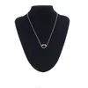 Fashion knot pendant necklaces, a lovely knotting pendant necklaces.Personality love complex collarbone chain necklaces for women