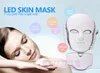 PDT Light Therapy Led Facial Mask med 7 foton färger för ansikte och nacke Hem Använd hudföryngring LED ansiktsmask