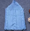 Nyfödd baby spädbarn sticka sovsäck wrap varm ull blandningar virka stickad hoodie swaddling wrap kka2657