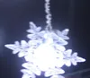 Noel Ağacı Kar Tanesi Dekorasyon 3.5 M * 0.65 M 100led Fener Fener Perde Işık Su Geçirmez Açık Düzenleme Buz Şerit Işık