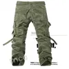 Wholesale-2016 New Men Cargo Pants army green grey black big pockets decoration Casual easy wash male autumn pants Free shipping P1309