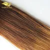 10-26inch Brazilian Human Ombr hair 1B 4 27 Straight 3Pcs Ombre Human Hair Weaving Ombre Hair Extensions