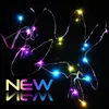 3M 30leds batterij geëxploiteerd LED-string Mini LED Koperdraad String Fairy Light Christmas Xmas Home Party Decoratie Licht Warm / Puur Wit