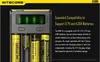 100% Otantik Nitecore YENI I4 Intellicharger Evrensel 1500 mAh Max Çıkışı e 18650 18350 26650 10440 14500 Pil için şarj