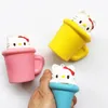 DHL Squishy Toy plage dent renard Slow Rising squishies 10cm 11cm 12cm 15cm Soft Squeeze Cute Cell Phone Strap cadeau Stress enfants jouets