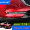 Qcbxyyxh Car-styling 2st Abs Front Fog Light Trim Cover för Mazda CX-5 2017 2018 Bakre dimljus Externa Sequins Tillbehör