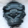 ONS Nieuwe Sexy Afsluitbare Gimp Masker Bondage Kap Zintuiglijke Deprivatie Mond Blinddoek R1729265537