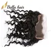 360 Frontal Human Hair Pre Plucked Loose Deep Wave Hair 360 Stängning Endast försäljning Curly Wavy New York Bellahair