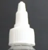 الجملة تويست الأعلى نوع ختم 30ML 60ML 100ML 120ML زجاجات مسح PET البلاستيكية E السائل القطارة مع قبعات منقار