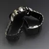 Marque de mode 7315 hommes Big Case bracelet en acier inoxydable Quartz montre-bracelet montres