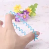 Hair Accessories Wholesale- 12Pcs/ Lot Telephone Wire Line Cord Traceless Tie Ring Gum Colored Elastic Band For Girl Scrunchy1