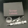 (Fabriksdirektförsäljning) 3.0 Nectar Collectors Kit 10mm Joint Full Kit med 8 Tillbehör Titan Nails For Wax Dry Herb med Dabber