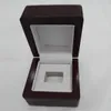 1 foro singolo una posizione pacchetto di gioielli campionato anello scatola di legno diaplay case collezioni souvenir regalo di moda316E