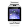 Em Stock DZ09 Bluetooth Smart Watch Sync SIM CARTO CARTO SMINT SMILT PARA IPHONE 6 PLUST SAMSUNG S6 Nota 5 HTC Android iOS Telefone vs U2198102