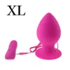 Super Big Size 7 Mode Vibrating Silicone Butt Plug Large Anal Vibrator Enorm Anal Unisex Erotic Toys Sex Products L XL XXL8440623