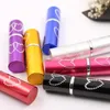 10cc 10ml Refillerbar Portable Mini Double Love Heart Perfume Flask Resenär Aluminium Spray Prov Tomma behållare Atomizer